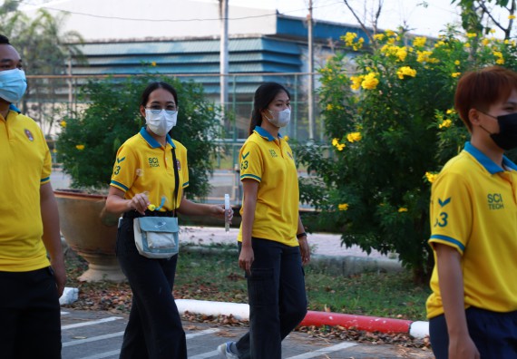 ภาพกิจกรรม  สโมสรนักศึกษา คณะวิทยาศาสตร์และเทคโนโลยี เข้าร่วมกีฬาระหว่างคณะ ปลาบึกเกมส์ ครั้งที่ 20