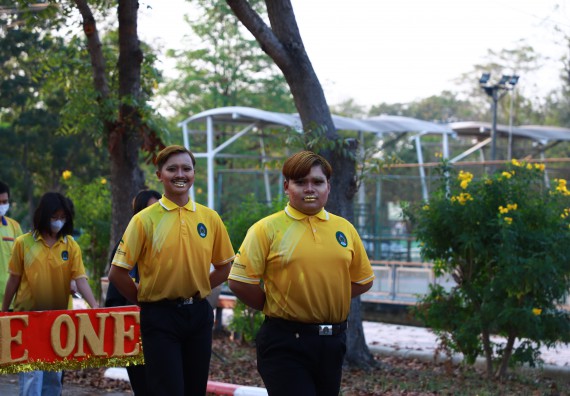 ภาพกิจกรรม  สโมสรนักศึกษา คณะวิทยาศาสตร์และเทคโนโลยี เข้าร่วมกีฬาระหว่างคณะ ปลาบึกเกมส์ ครั้งที่ 20