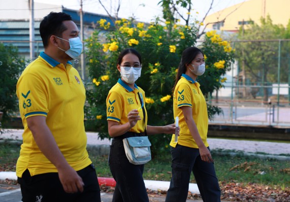 ภาพกิจกรรม  สโมสรนักศึกษา คณะวิทยาศาสตร์และเทคโนโลยี เข้าร่วมกีฬาระหว่างคณะ ปลาบึกเกมส์ ครั้งที่ 20