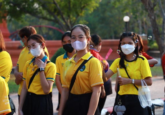 ภาพกิจกรรม  สโมสรนักศึกษา คณะวิทยาศาสตร์และเทคโนโลยี เข้าร่วมกีฬาระหว่างคณะ ปลาบึกเกมส์ ครั้งที่ 20