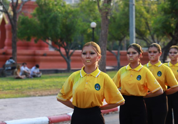 ภาพกิจกรรม  สโมสรนักศึกษา คณะวิทยาศาสตร์และเทคโนโลยี เข้าร่วมกีฬาระหว่างคณะ ปลาบึกเกมส์ ครั้งที่ 20
