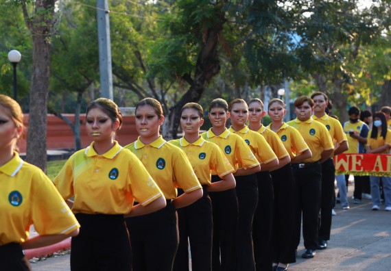 ภาพกิจกรรม  สโมสรนักศึกษา คณะวิทยาศาสตร์และเทคโนโลยี เข้าร่วมกีฬาระหว่างคณะ ปลาบึกเกมส์ ครั้งที่ 20