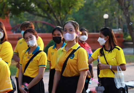 ภาพกิจกรรม  สโมสรนักศึกษา คณะวิทยาศาสตร์และเทคโนโลยี เข้าร่วมกีฬาระหว่างคณะ ปลาบึกเกมส์ ครั้งที่ 20