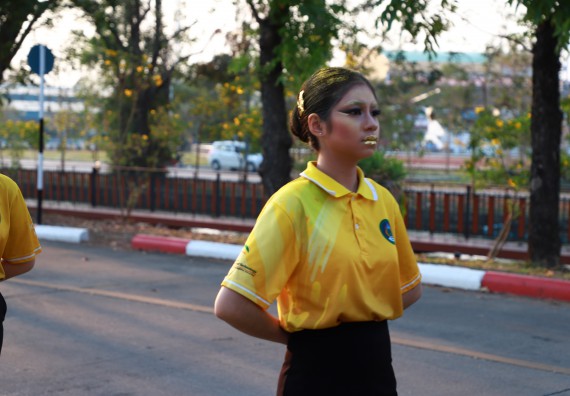 ภาพกิจกรรม  สโมสรนักศึกษา คณะวิทยาศาสตร์และเทคโนโลยี เข้าร่วมกีฬาระหว่างคณะ ปลาบึกเกมส์ ครั้งที่ 20