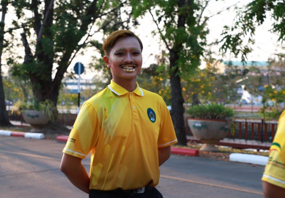 ภาพกิจกรรม  สโมสรนักศึกษา คณะวิทยาศาสตร์และเทคโนโลยี เข้าร่วมกีฬาระหว่างคณะ ปลาบึกเกมส์ ครั้งที่ 20