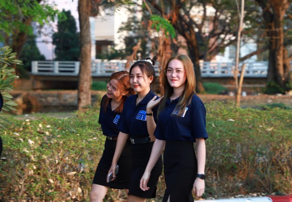 ภาพกิจกรรม  สโมสรนักศึกษา คณะวิทยาศาสตร์และเทคโนโลยี เข้าร่วมกีฬาระหว่างคณะ ปลาบึกเกมส์ ครั้งที่ 20