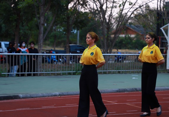 ภาพกิจกรรม  สโมสรนักศึกษา คณะวิทยาศาสตร์และเทคโนโลยี เข้าร่วมกีฬาระหว่างคณะ ปลาบึกเกมส์ ครั้งที่ 20