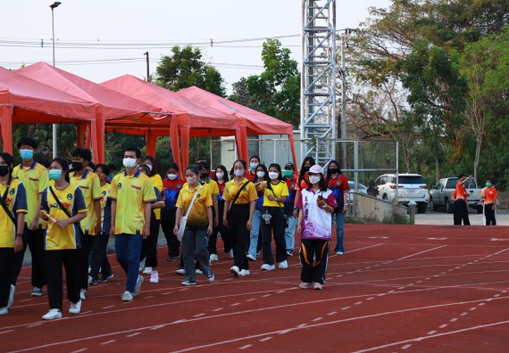 ภาพกิจกรรม  สโมสรนักศึกษา คณะวิทยาศาสตร์และเทคโนโลยี เข้าร่วมกีฬาระหว่างคณะ ปลาบึกเกมส์ ครั้งที่ 20