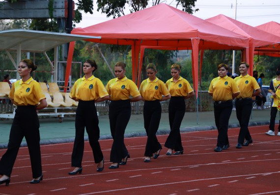 ภาพกิจกรรม  สโมสรนักศึกษา คณะวิทยาศาสตร์และเทคโนโลยี เข้าร่วมกีฬาระหว่างคณะ ปลาบึกเกมส์ ครั้งที่ 20
