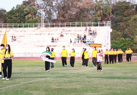 ภาพกิจกรรม  สโมสรนักศึกษา คณะวิทยาศาสตร์และเทคโนโลยี เข้าร่วมกีฬาระหว่างคณะ ปลาบึกเกมส์ ครั้งที่ 20