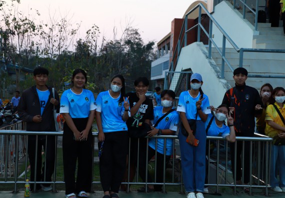 ภาพกิจกรรม  สโมสรนักศึกษา คณะวิทยาศาสตร์และเทคโนโลยี เข้าร่วมกีฬาระหว่างคณะ ปลาบึกเกมส์ ครั้งที่ 20