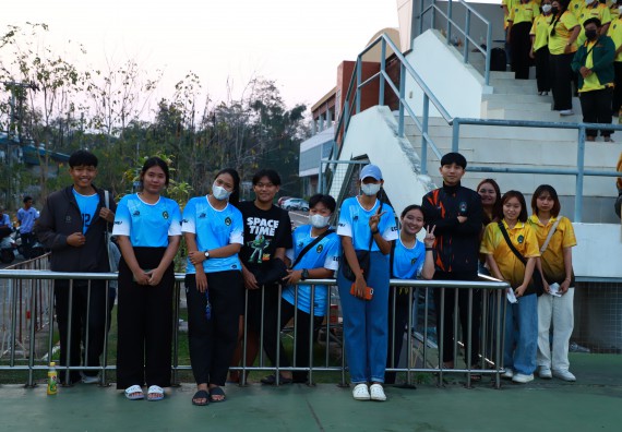 ภาพกิจกรรม  สโมสรนักศึกษา คณะวิทยาศาสตร์และเทคโนโลยี เข้าร่วมกีฬาระหว่างคณะ ปลาบึกเกมส์ ครั้งที่ 20