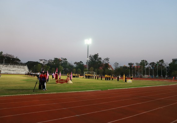 ภาพกิจกรรม  สโมสรนักศึกษา คณะวิทยาศาสตร์และเทคโนโลยี เข้าร่วมกีฬาระหว่างคณะ ปลาบึกเกมส์ ครั้งที่ 20