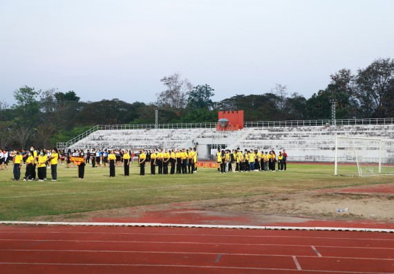 ภาพกิจกรรม  สโมสรนักศึกษา คณะวิทยาศาสตร์และเทคโนโลยี เข้าร่วมกีฬาระหว่างคณะ ปลาบึกเกมส์ ครั้งที่ 20
