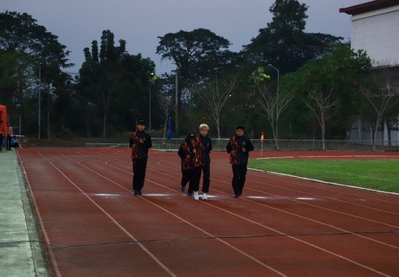 ภาพกิจกรรม  สโมสรนักศึกษา คณะวิทยาศาสตร์และเทคโนโลยี เข้าร่วมกีฬาระหว่างคณะ ปลาบึกเกมส์ ครั้งที่ 20