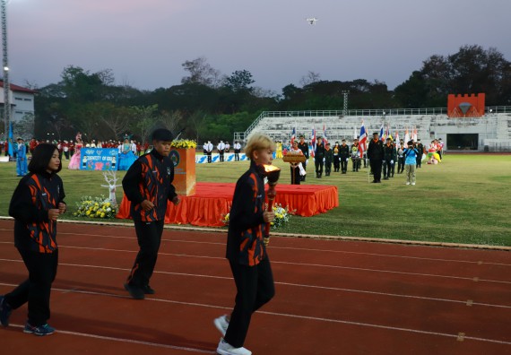 ภาพกิจกรรม  สโมสรนักศึกษา คณะวิทยาศาสตร์และเทคโนโลยี เข้าร่วมกีฬาระหว่างคณะ ปลาบึกเกมส์ ครั้งที่ 20