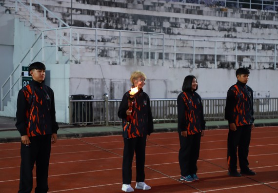 ภาพกิจกรรม  สโมสรนักศึกษา คณะวิทยาศาสตร์และเทคโนโลยี เข้าร่วมกีฬาระหว่างคณะ ปลาบึกเกมส์ ครั้งที่ 20