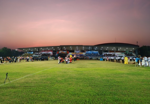 ภาพกิจกรรม  สโมสรนักศึกษา คณะวิทยาศาสตร์และเทคโนโลยี เข้าร่วมกีฬาระหว่างคณะ ปลาบึกเกมส์ ครั้งที่ 20