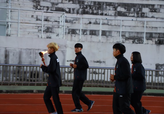 ภาพกิจกรรม  สโมสรนักศึกษา คณะวิทยาศาสตร์และเทคโนโลยี เข้าร่วมกีฬาระหว่างคณะ ปลาบึกเกมส์ ครั้งที่ 20