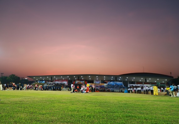 ภาพกิจกรรม  สโมสรนักศึกษา คณะวิทยาศาสตร์และเทคโนโลยี เข้าร่วมกีฬาระหว่างคณะ ปลาบึกเกมส์ ครั้งที่ 20