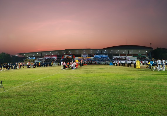 ภาพกิจกรรม  สโมสรนักศึกษา คณะวิทยาศาสตร์และเทคโนโลยี เข้าร่วมกีฬาระหว่างคณะ ปลาบึกเกมส์ ครั้งที่ 20