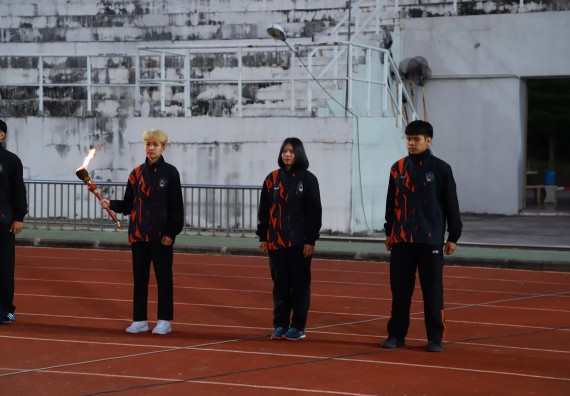 ภาพกิจกรรม  สโมสรนักศึกษา คณะวิทยาศาสตร์และเทคโนโลยี เข้าร่วมกีฬาระหว่างคณะ ปลาบึกเกมส์ ครั้งที่ 20