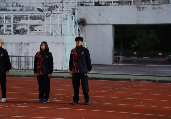 ภาพกิจกรรม  สโมสรนักศึกษา คณะวิทยาศาสตร์และเทคโนโลยี เข้าร่วมกีฬาระหว่างคณะ ปลาบึกเกมส์ ครั้งที่ 20