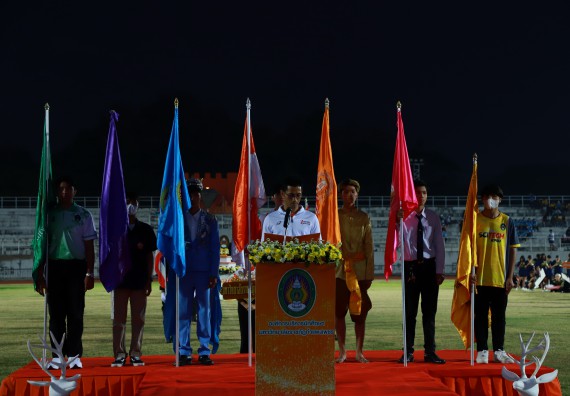 ภาพกิจกรรม  สโมสรนักศึกษา คณะวิทยาศาสตร์และเทคโนโลยี เข้าร่วมกีฬาระหว่างคณะ ปลาบึกเกมส์ ครั้งที่ 20