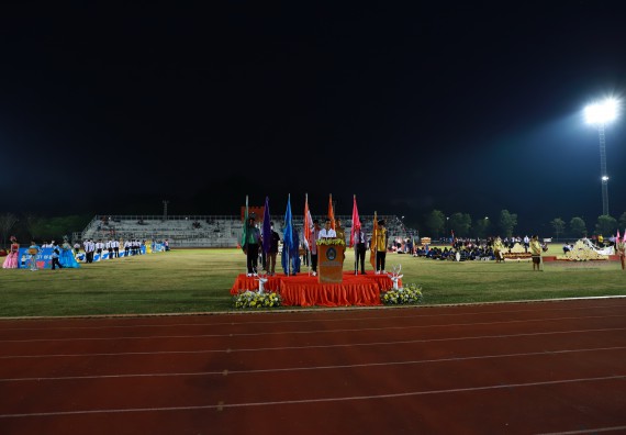 ภาพกิจกรรม  สโมสรนักศึกษา คณะวิทยาศาสตร์และเทคโนโลยี เข้าร่วมกีฬาระหว่างคณะ ปลาบึกเกมส์ ครั้งที่ 20