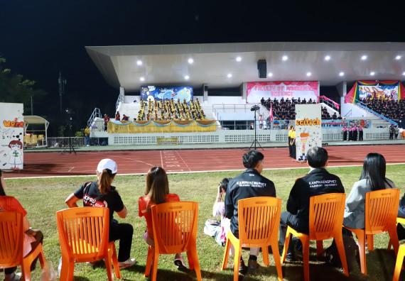 ภาพกิจกรรม  สโมสรนักศึกษา คณะวิทยาศาสตร์และเทคโนโลยี เข้าร่วมกีฬาระหว่างคณะ ปลาบึกเกมส์ ครั้งที่ 20