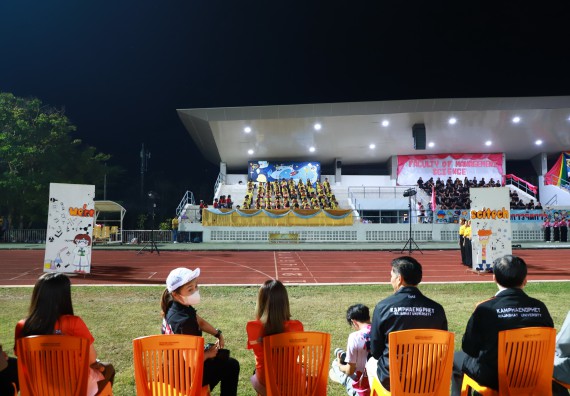 ภาพกิจกรรม  สโมสรนักศึกษา คณะวิทยาศาสตร์และเทคโนโลยี เข้าร่วมกีฬาระหว่างคณะ ปลาบึกเกมส์ ครั้งที่ 20