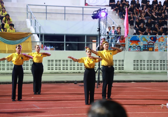 ภาพกิจกรรม  สโมสรนักศึกษา คณะวิทยาศาสตร์และเทคโนโลยี เข้าร่วมกีฬาระหว่างคณะ ปลาบึกเกมส์ ครั้งที่ 20