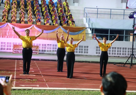 ภาพกิจกรรม  สโมสรนักศึกษา คณะวิทยาศาสตร์และเทคโนโลยี เข้าร่วมกีฬาระหว่างคณะ ปลาบึกเกมส์ ครั้งที่ 20
