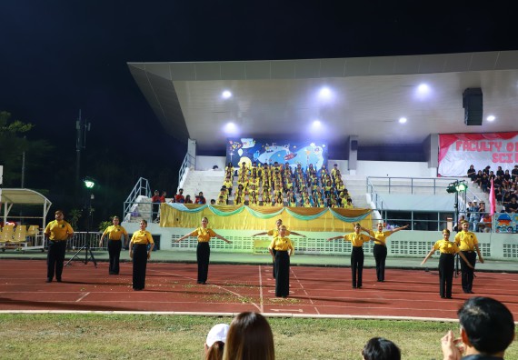 ภาพกิจกรรม  สโมสรนักศึกษา คณะวิทยาศาสตร์และเทคโนโลยี เข้าร่วมกีฬาระหว่างคณะ ปลาบึกเกมส์ ครั้งที่ 20