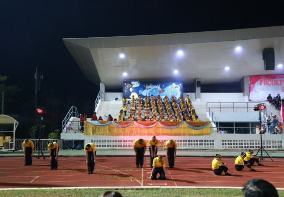 ภาพกิจกรรม  สโมสรนักศึกษา คณะวิทยาศาสตร์และเทคโนโลยี เข้าร่วมกีฬาระหว่างคณะ ปลาบึกเกมส์ ครั้งที่ 20