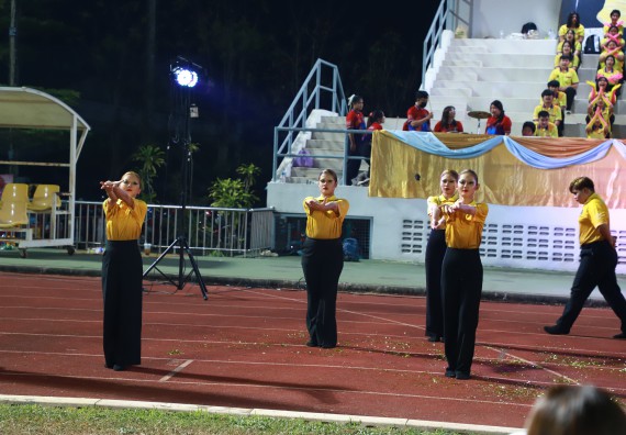 ภาพกิจกรรม  สโมสรนักศึกษา คณะวิทยาศาสตร์และเทคโนโลยี เข้าร่วมกีฬาระหว่างคณะ ปลาบึกเกมส์ ครั้งที่ 20