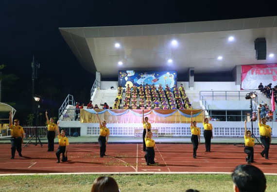 ภาพกิจกรรม  สโมสรนักศึกษา คณะวิทยาศาสตร์และเทคโนโลยี เข้าร่วมกีฬาระหว่างคณะ ปลาบึกเกมส์ ครั้งที่ 20