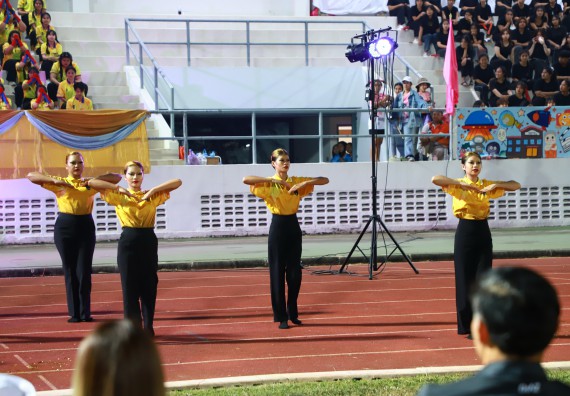 ภาพกิจกรรม  สโมสรนักศึกษา คณะวิทยาศาสตร์และเทคโนโลยี เข้าร่วมกีฬาระหว่างคณะ ปลาบึกเกมส์ ครั้งที่ 20