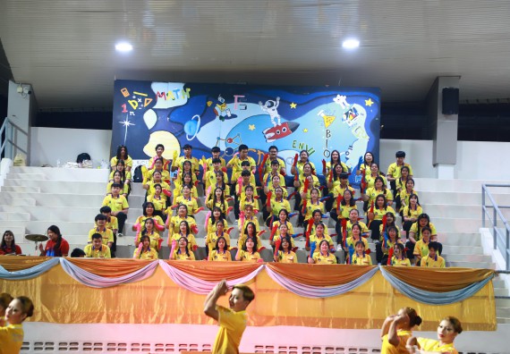 ภาพกิจกรรม  สโมสรนักศึกษา คณะวิทยาศาสตร์และเทคโนโลยี เข้าร่วมกีฬาระหว่างคณะ ปลาบึกเกมส์ ครั้งที่ 20