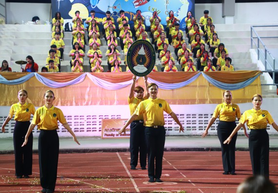 ภาพกิจกรรม  สโมสรนักศึกษา คณะวิทยาศาสตร์และเทคโนโลยี เข้าร่วมกีฬาระหว่างคณะ ปลาบึกเกมส์ ครั้งที่ 20