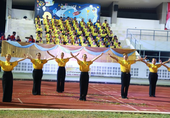 ภาพกิจกรรม  สโมสรนักศึกษา คณะวิทยาศาสตร์และเทคโนโลยี เข้าร่วมกีฬาระหว่างคณะ ปลาบึกเกมส์ ครั้งที่ 20