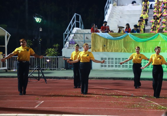 ภาพกิจกรรม  สโมสรนักศึกษา คณะวิทยาศาสตร์และเทคโนโลยี เข้าร่วมกีฬาระหว่างคณะ ปลาบึกเกมส์ ครั้งที่ 20