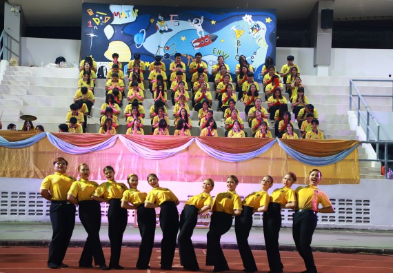 ภาพกิจกรรม  สโมสรนักศึกษา คณะวิทยาศาสตร์และเทคโนโลยี เข้าร่วมกีฬาระหว่างคณะ ปลาบึกเกมส์ ครั้งที่ 20