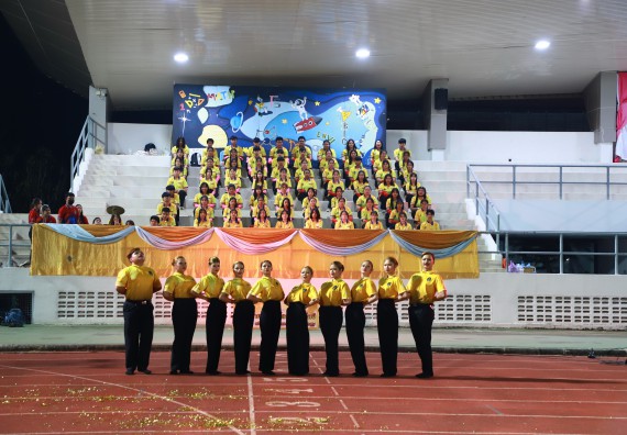 ภาพกิจกรรม  สโมสรนักศึกษา คณะวิทยาศาสตร์และเทคโนโลยี เข้าร่วมกีฬาระหว่างคณะ ปลาบึกเกมส์ ครั้งที่ 20