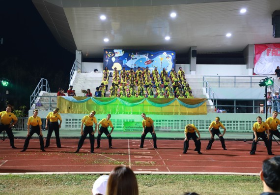 ภาพกิจกรรม  สโมสรนักศึกษา คณะวิทยาศาสตร์และเทคโนโลยี เข้าร่วมกีฬาระหว่างคณะ ปลาบึกเกมส์ ครั้งที่ 20