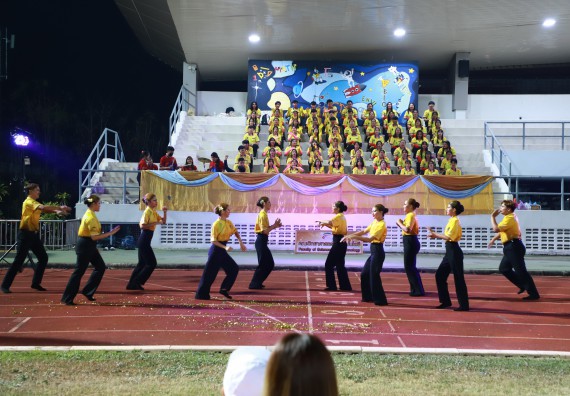 ภาพกิจกรรม  สโมสรนักศึกษา คณะวิทยาศาสตร์และเทคโนโลยี เข้าร่วมกีฬาระหว่างคณะ ปลาบึกเกมส์ ครั้งที่ 20