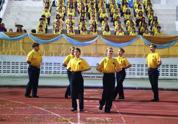 ภาพกิจกรรม  สโมสรนักศึกษา คณะวิทยาศาสตร์และเทคโนโลยี เข้าร่วมกีฬาระหว่างคณะ ปลาบึกเกมส์ ครั้งที่ 20