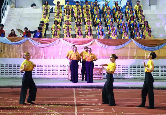 ภาพกิจกรรม  สโมสรนักศึกษา คณะวิทยาศาสตร์และเทคโนโลยี เข้าร่วมกีฬาระหว่างคณะ ปลาบึกเกมส์ ครั้งที่ 20