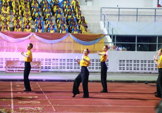 ภาพกิจกรรม  สโมสรนักศึกษา คณะวิทยาศาสตร์และเทคโนโลยี เข้าร่วมกีฬาระหว่างคณะ ปลาบึกเกมส์ ครั้งที่ 20