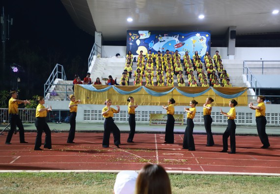 ภาพกิจกรรม  สโมสรนักศึกษา คณะวิทยาศาสตร์และเทคโนโลยี เข้าร่วมกีฬาระหว่างคณะ ปลาบึกเกมส์ ครั้งที่ 20